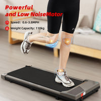 Flat Walker Black Indoor Fitness Black Without Durable Primary Living Space Multifunctional Aluminium Alloy