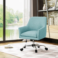 Office Chair Blue Fabric