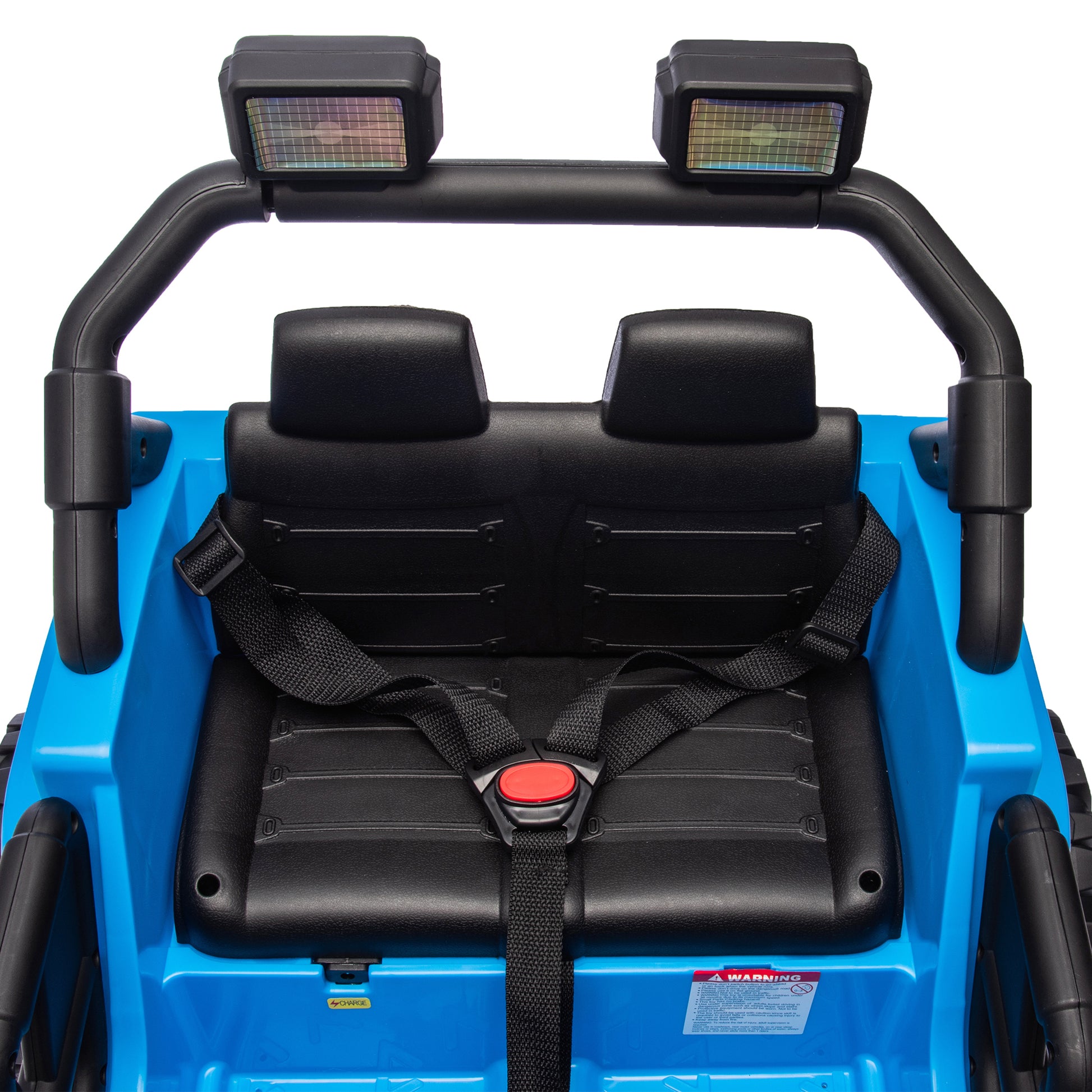 12V Kids Ride On Electric Car W Parents Control,Dual Drive, Four Wheel Suspension,With Music,Bluetooth,Mp3,Usb,With Headlights, Steering Wheel Quick Release,Slow Start For Kids Aged 3 8. Blue 50 99 Lbs Polypropylene