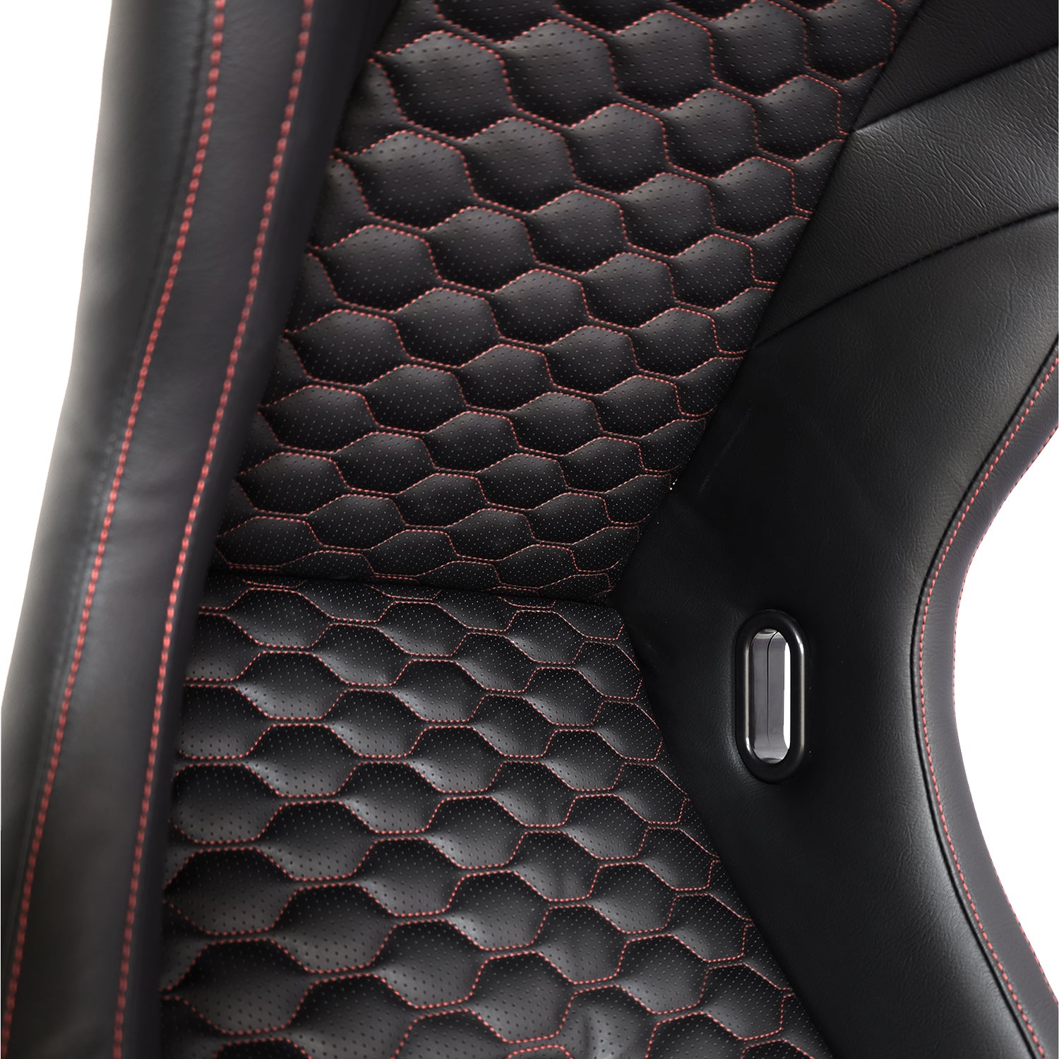 Racing Seat Black Pu Fiberglass