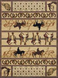 Tribes Gc Yls4009 Beige 2 Ft. X 3 Ft. Southwest Area Rug Beige Polypropylene