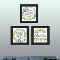 "Together Is Our Favorite Place To Be " Framed Wall Art For Living Room, Wall Art Print For Home Decor, Bedroom Wall Art By Deb Strain Multicolor Wood Paper