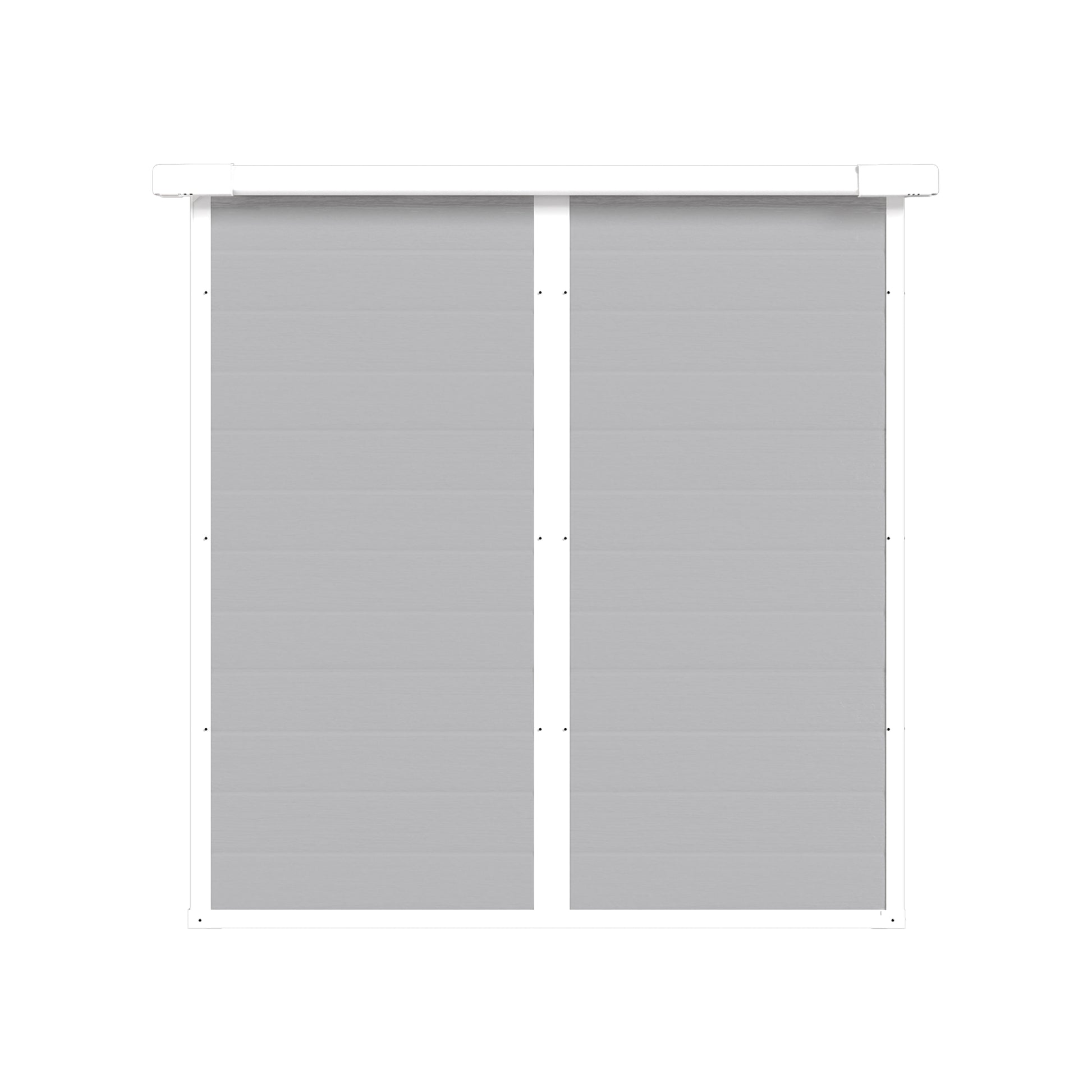 6X6 Ft Storage Shed, Waterproof Resin Outdoor Storage Shed With Floor & Window & Lockable Doors And Vents, Tool Shed For Bike, Garden, Backyard,Lawn, All Weather Use, Light Grey Gray Primary Living Space Polypropylene