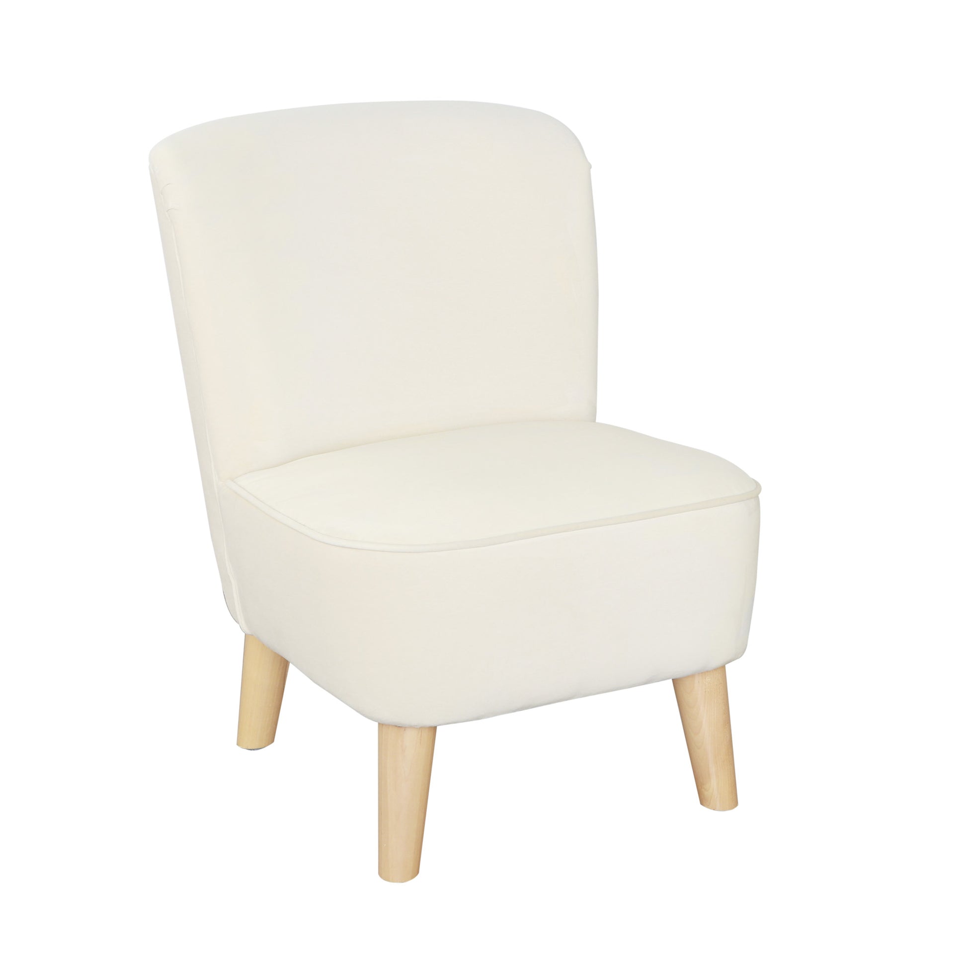 Juni Kids Chair In Almond Almond Fabric