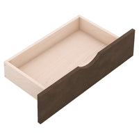 Twin Size Wooden Led Platform Bed With Trundle, With Storage Headboard, With Drawers, Brown Twin Brown Plywood