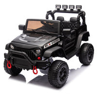 24V Kids Ride On Car W Parents Remote Control,400W Motor,Four Wheel Suspension,Adjustable Speed,Usb,Mp3,Music,Bluetooth,Large Display Screen,Power Display,Portable Handle,Safety Belt For Kids Aged 3