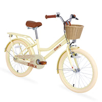 Multiple Colors,Girls Bike With Basket For 7 10 Years Old Kids,20 Inch Wheel ,No Training Wheels Included Cycling Yellow Garden & Outdoor Carbon Steel