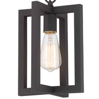 1 Light Living Room Steel Lantern Dimmable Farmhouse Pendant Ul Certified Black Ceiling Lights Steel Metal