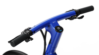 Minimalist Fitness Step Through E Bike W Up To 62 Miles Max Operating Range And 20 Mph Max Speed Bolt Blue Blue Aluminum