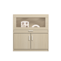 Hamster Cage,Rat Cage Wood With Independent Storage Cabinet,House For Chinchilla With Guinea Pig Hutch And Bridge,Easy View Acrylic Panels,Living Habitat X Large 31.50" L X 15.75" W X 32.28" H Teak Wood