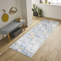 Nova Gc Soh9005 Multi 5 Ft. 3 In. X 7 Ft. Area Rug White Polyester