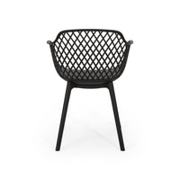 Poppy Chair Black Polypropylene