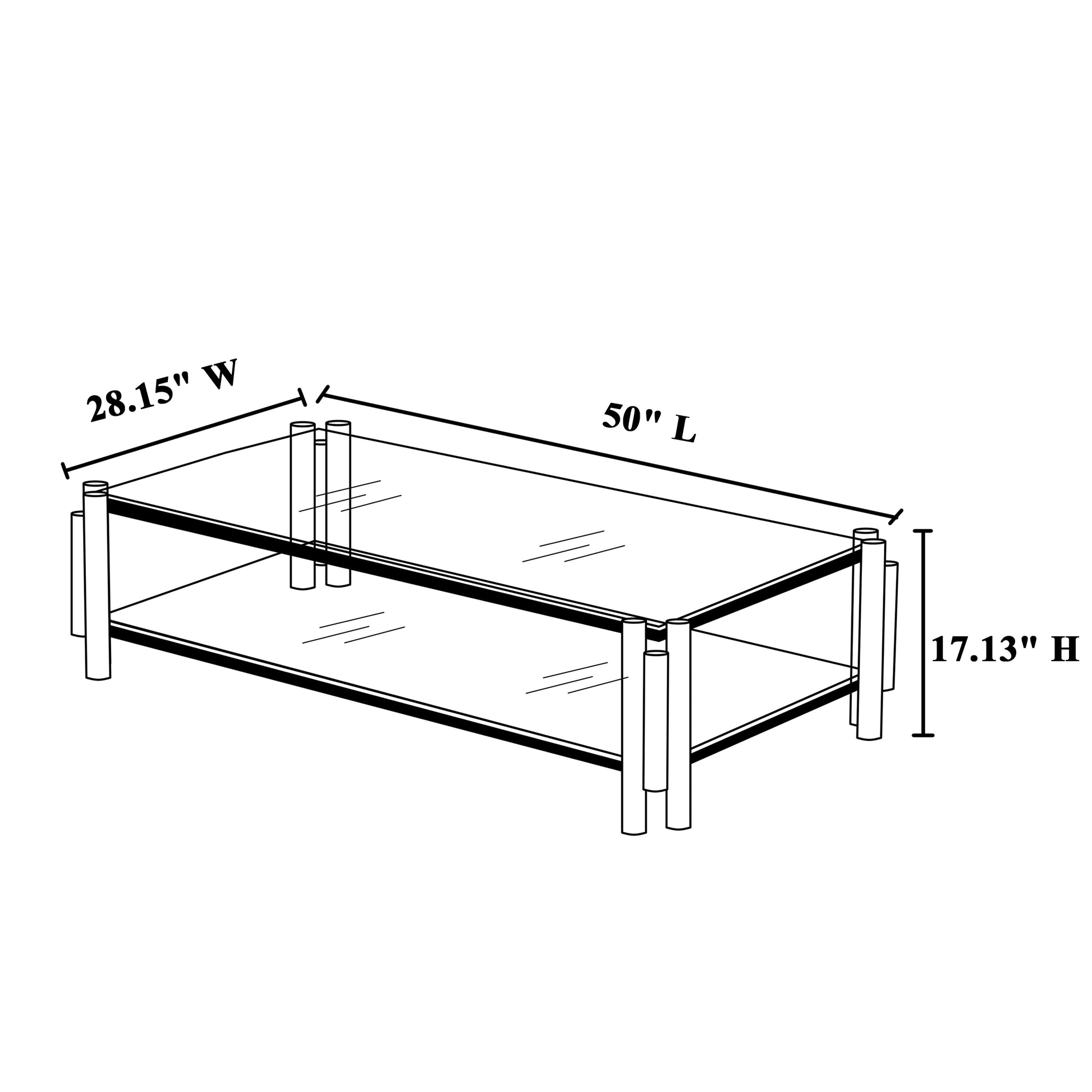 Modern Stainless Steel Coffee Table Set Set Of 3 , Double Layer Clear Tempered Glass Table Top, Coffee Table & Two End Side Table 3 Pieces Sets For Living Room Home Office, Gold Clear,Gold Modern