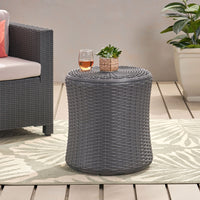 Olivo Patio Table Dark Gray Polypropylene