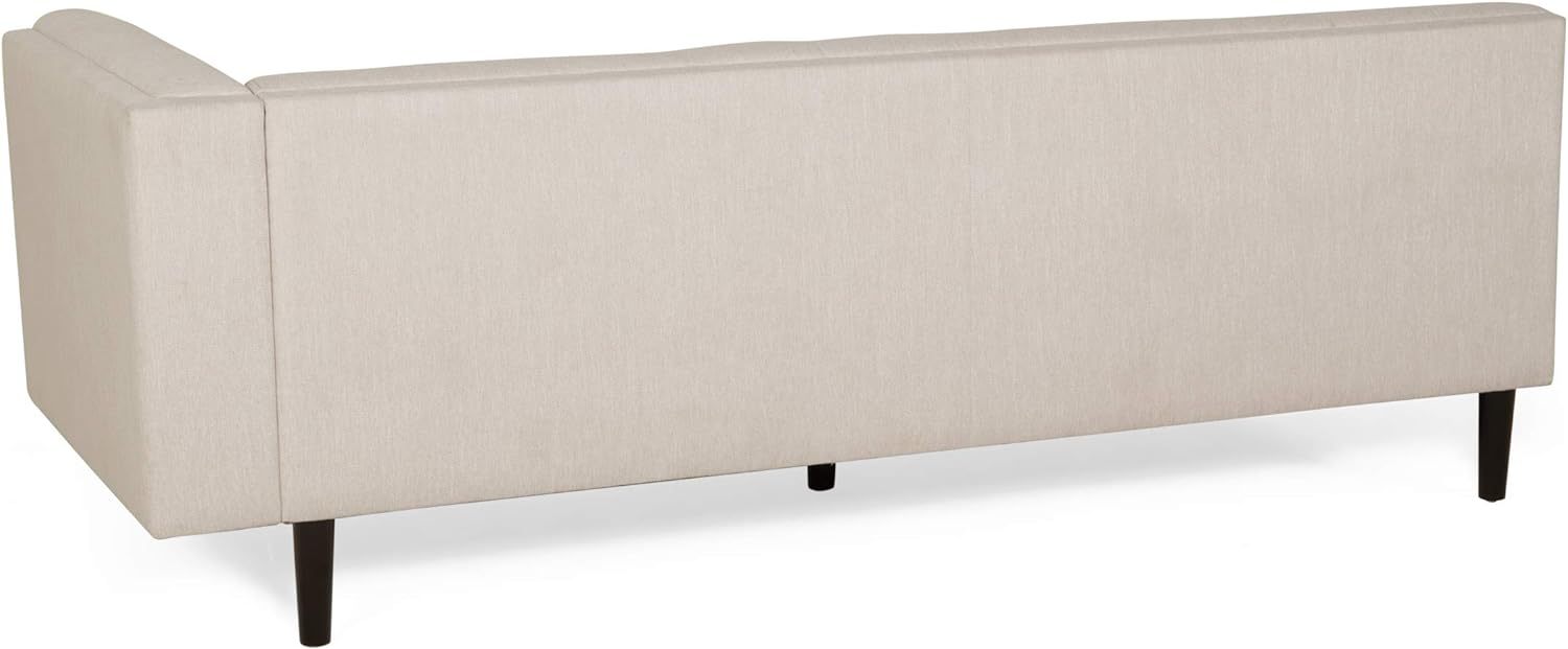 Sectional Lhf Sofa Beige Fabric