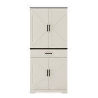 Modern Wooden Cabinet With Sturdy Frame For Living Room, Entryway, Bedroom, Hallway, Office, With Leds,With Drawer Light Yellow Mdf