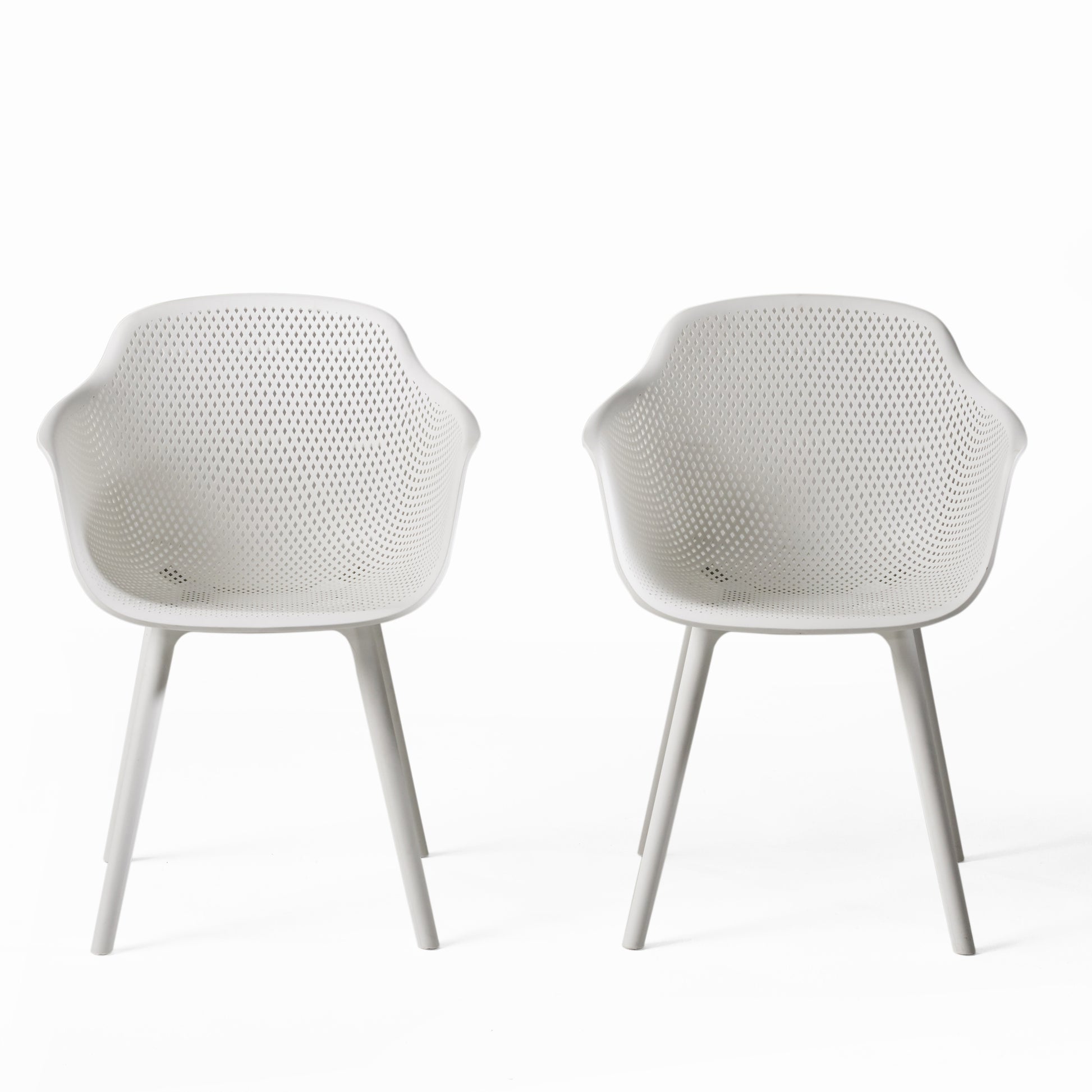 Lotus Chair White Polypropylene