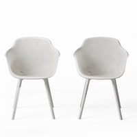 Lotus Chair White Polypropylene