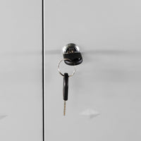 71" Metal Garage Storage Cabinet With Wheels Heavy Duty Tool Storage Cabinet For Home, Office, School, And Garage Organization, Black Gray Black Gray Steel