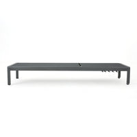 Cape Coral Kd Chaise Lounge Grey Gray Mesh