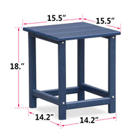 Folding Outdoor Adirondack Chair For Relaxing, Hdpe All Weather Fire Pit Chair, Patio Lawn Chair For Outside Deck Garden Backyardf Balcony, Navy Blue No Adirondack Navy Blue Weather Resistant Frame Garden & Outdoor Modern Complete Patio Sets Hdpe Hdpe