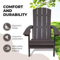 Adirondack Chairs Weather Resistant Plastic Fire Pit Chairs Adorondic Plastic Outdoor Chairs Suitable For All Outdoor Areas Seating Lifetime No Brown Light Gray Plastic