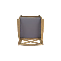 Perla Barstool Grey Acacia Wood