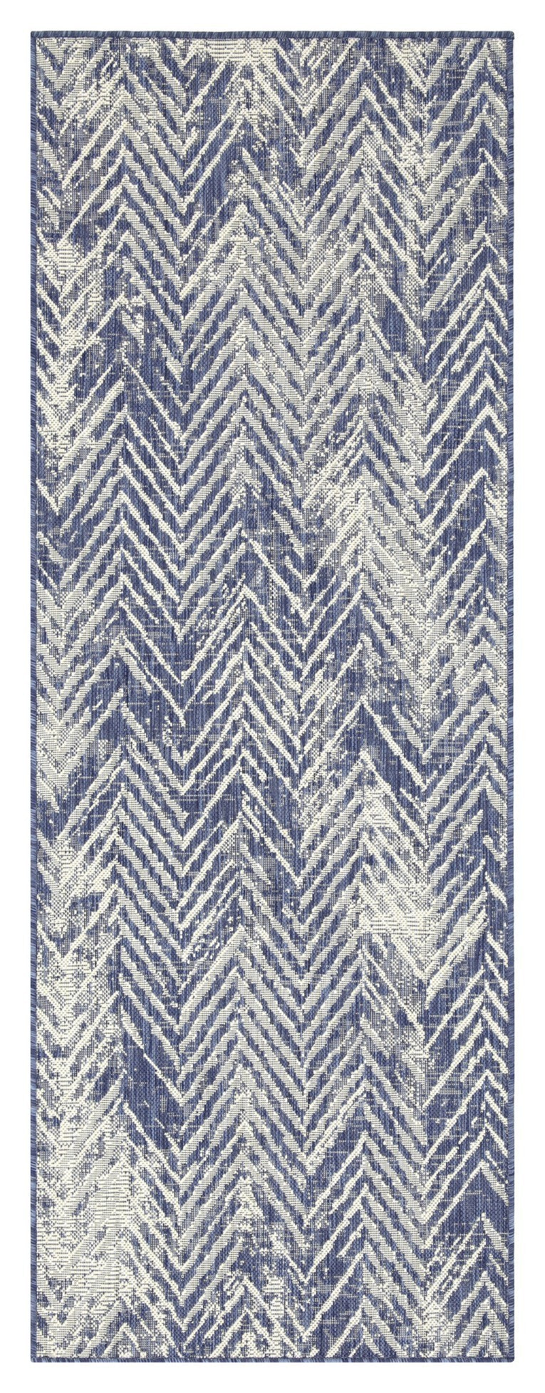 Sunshine Gc Har2010 Blue 5 Ft. 3 In. X 7 Ft. 3 In. Indoor Outdoor Area Rug Blue Polyester Polypropylene