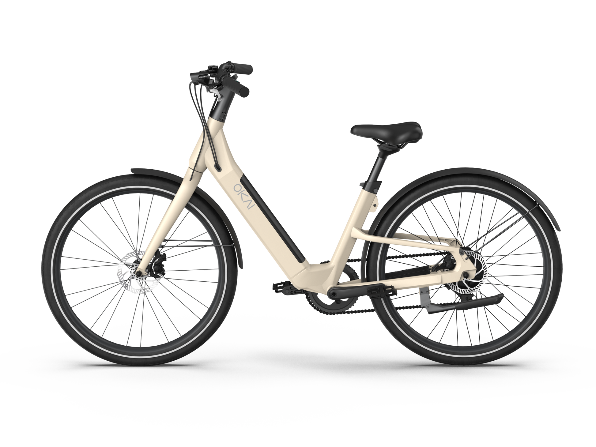 Electric Bike W 40 Miles Max Operating Range And 25 Mph Max Speed Desert Sand Sand Aluminum