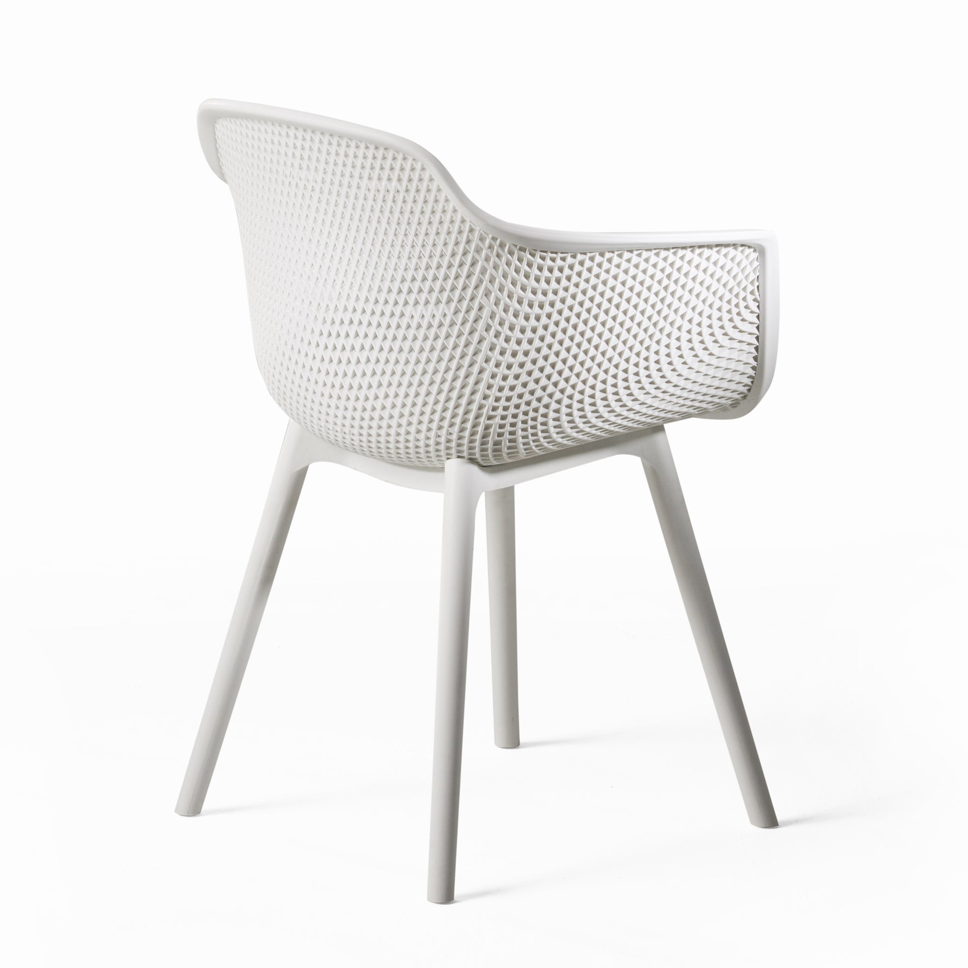 Lotus Chair White Polypropylene