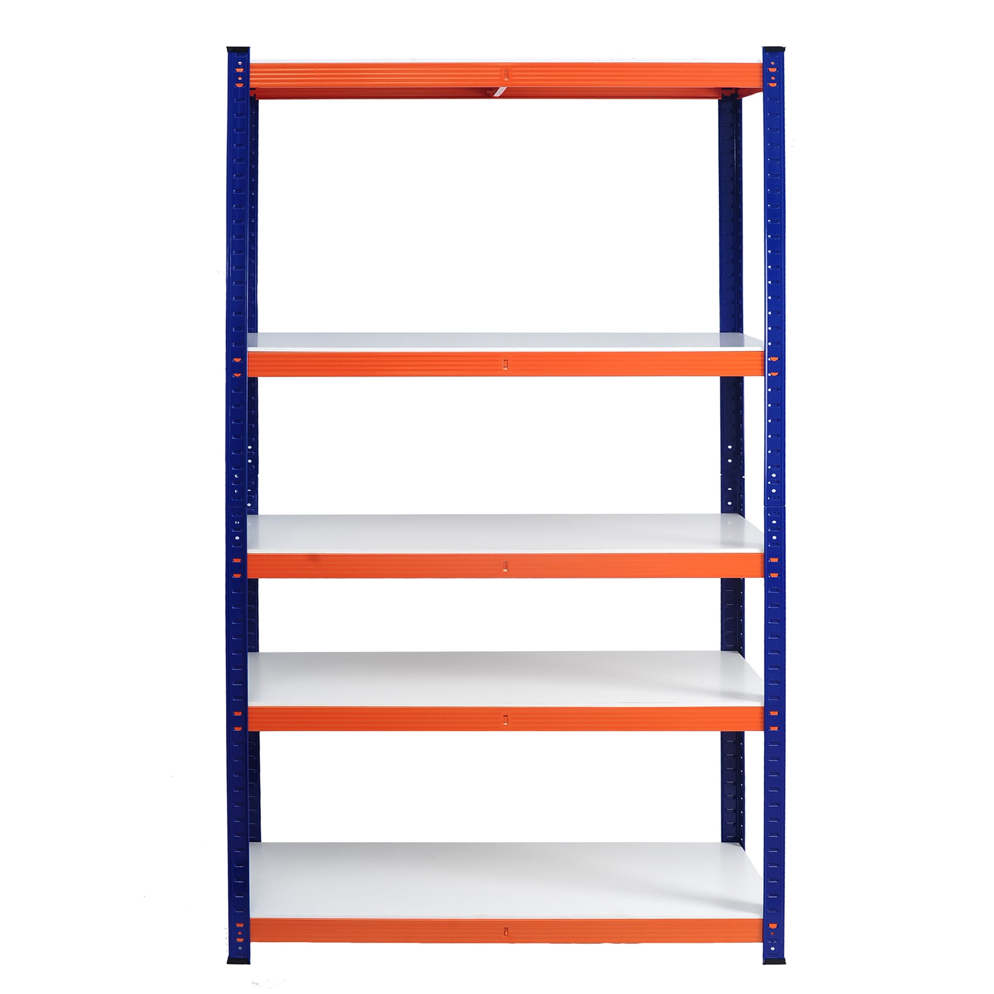 Capacity Garage Storage Shelves Heavy Duty Blue,Orange Iron