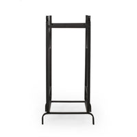 Log Rack Black Iron