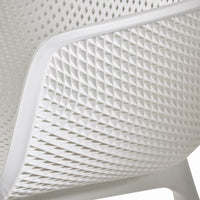 Lotus Chair White Polypropylene