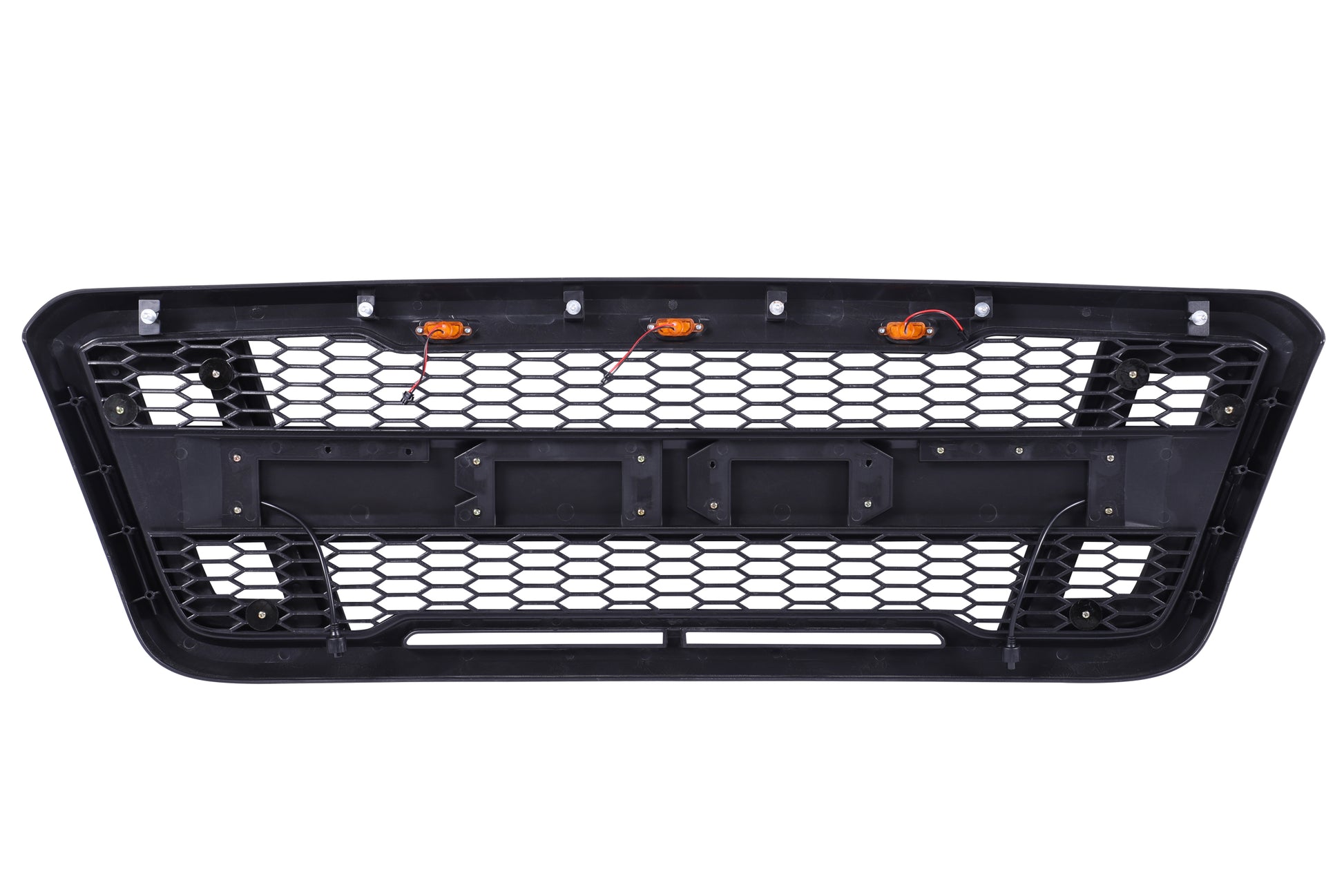 Grille For 2004 2008 Ford F150 With Led Lights Black Abs