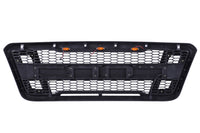 Grille For 2004 2008 Ford F150 With Led Lights Black Abs