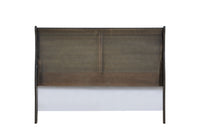 Dark Grey Queen Bed Box Spring Required Queen Dark Grey Wood Gray Casual Sleigh Wood