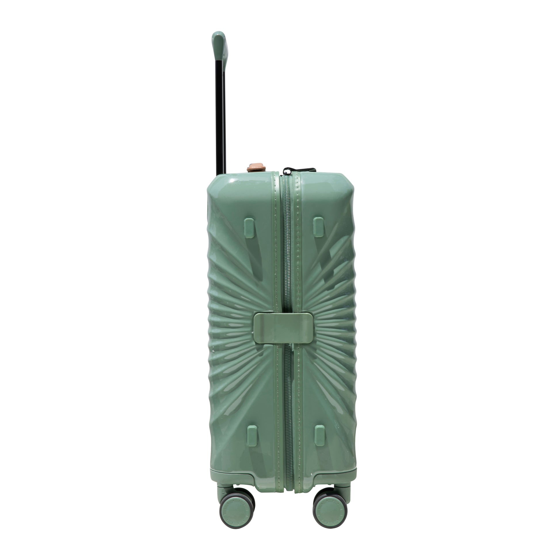 28" Luggage Lightweight Suitcase Tsa Lock Usb Port Luggage Wheel Lock Artificial Leather Top Handle Spinner Wheels Green Green Abs Pc