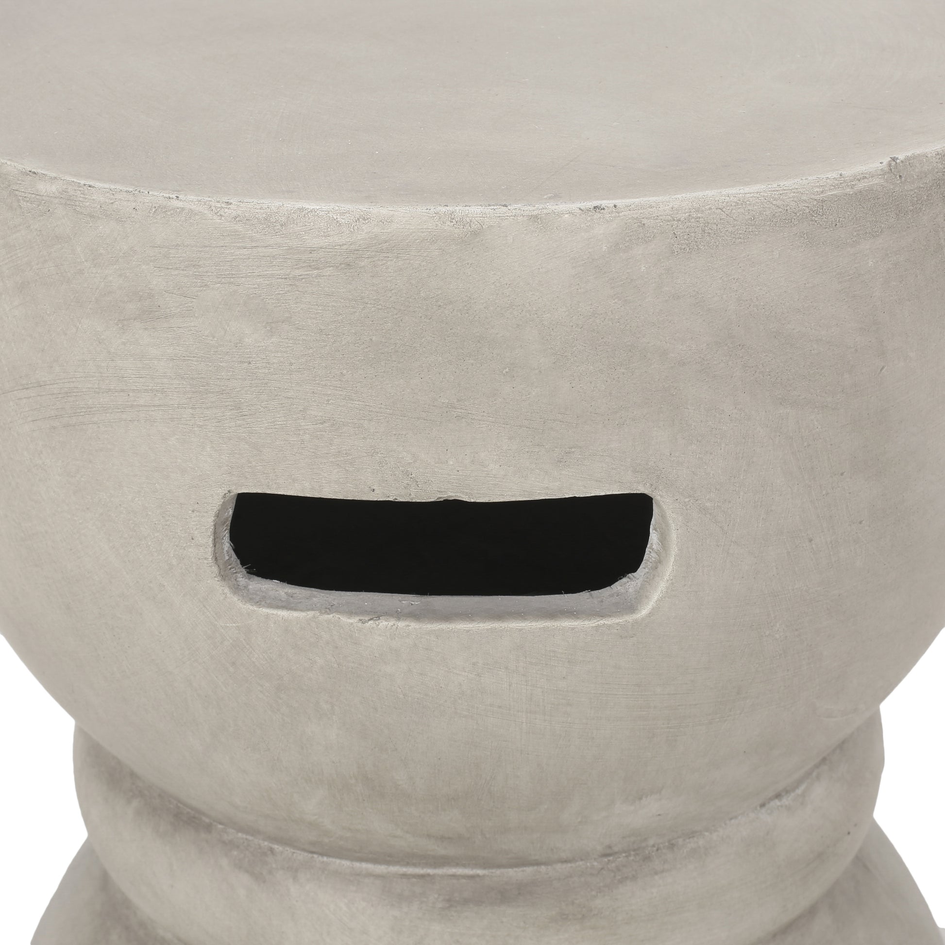 Side Table Grey Concrete