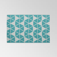 Herringbone 4" X 6" Pp Rug White Polypropylene
