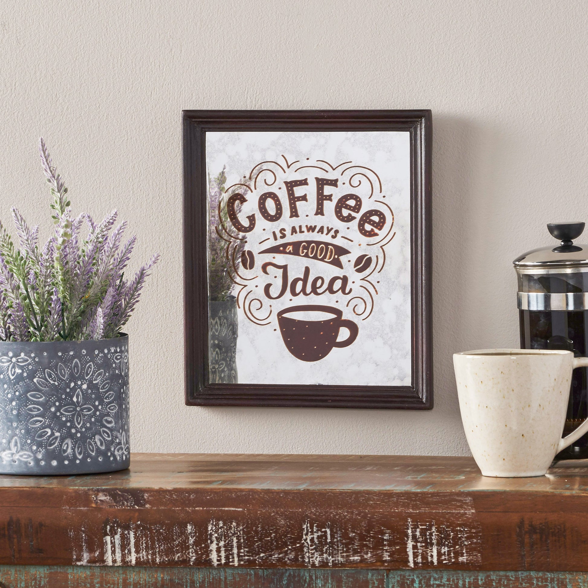 Coffee Transfer Wall D Cor Idea Wood Wood