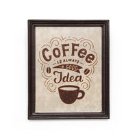 Coffee Transfer Wall D Cor Idea Wood Wood