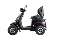 Golf Scooter Old People Drive Grass Scooter Black Abs Pc