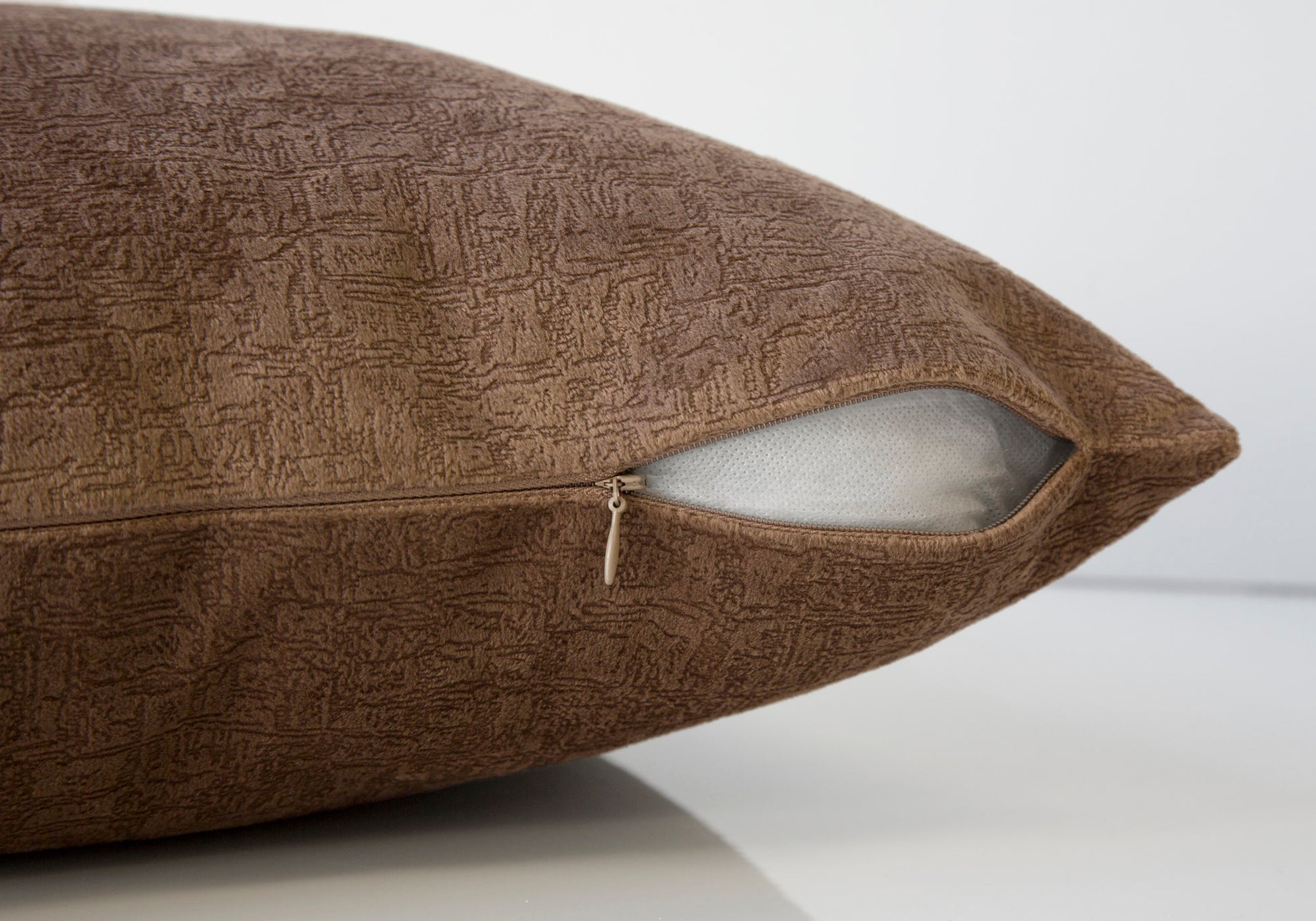 Pillows, Set Of 2, 18 X 18 Square, Insert Included, Decorative Throw, Accent, Sofa, Couch, Bedroom, Brown Hypoallergenic Polyester, Modern Brown Polyester Polyester