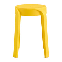 6 Pack Stackable Classroom Stools Plastic Stools Nesting Stools Colorful Round Stools Indoor Outdoor Flexible Seating Decorative Stools Chairs For Home Office School Classroom Mustard Mustard Plastic