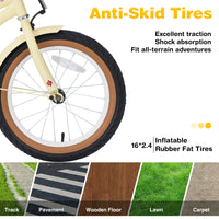 Multiple Colors,Girls Bike For 4 7Years Old Kids,16 Inch Wheeltraining Wheels Included Cycling Yellow Garden & Outdoor Steel