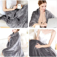 157*213Electric Blanket Grayish Flannelette