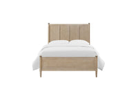 Queen Lo Post Bed In Sand Finish Queen Sand Solid Wood Mdf