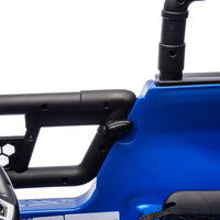 24V Two Seater Kids Ride On Truck Car W Parents Control,200W*2,Seat Width 20.28In,Four Wheel Suspension,Led Lights,Music,Mp3,Bluetooth,Two Independent Seat Belts,Suitable For Off Road For Kids Aged