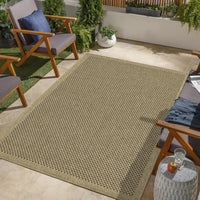 Earth Gc Ntl1005 Jute Mocha 7 Ft. 10 In. X 10 Ft. 3 In. Indoor Outdoor Area Rug Natural & Light Brown Polyester Polypropylene