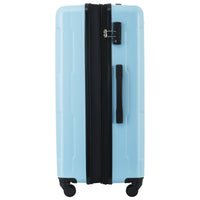 2 Piece Luggage Set With Bags Expanable Spinner Wheels Abs Lightweight Suitcase With Tsa Lock 20Inch 24Inch Light Blue Abs